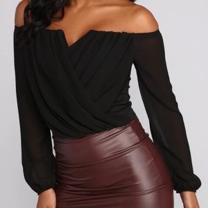 Windsor off shoulder blouse